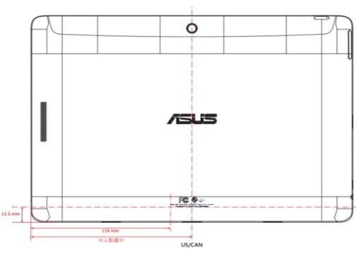 unknown ASUS tablet