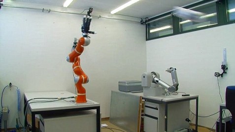 robot catching everything