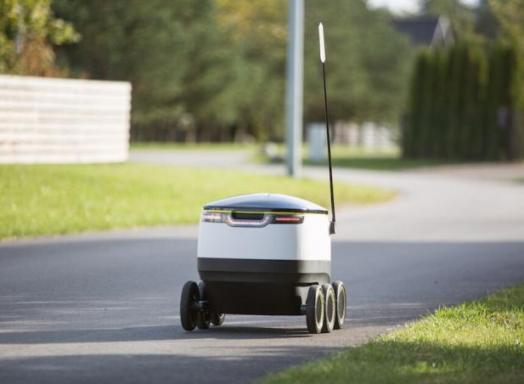 robot make deliveries